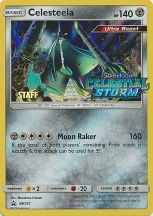 Celesteela SM131 (Prerelease) [Staff] SM131- SM Promos Holofoil