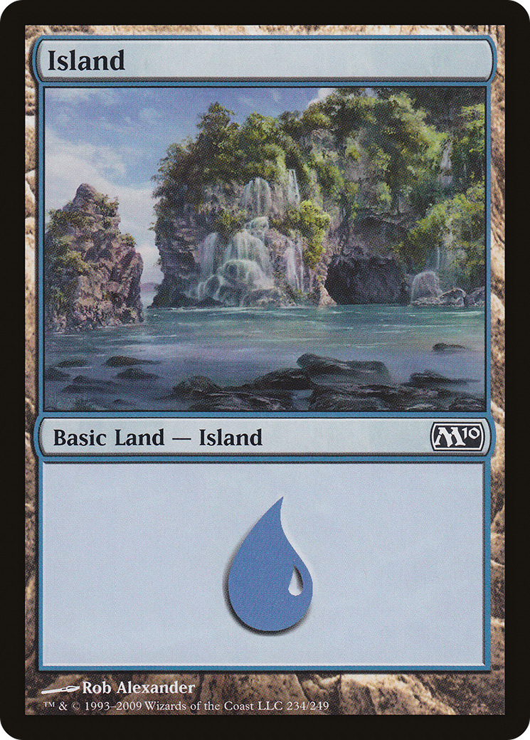 Island (234) [Magic 2010] Foil