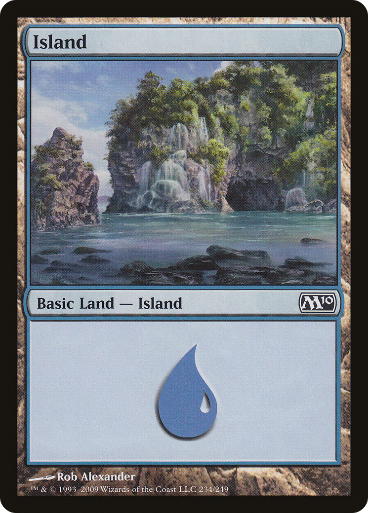 Island (234) [Magic 2010] Foil
