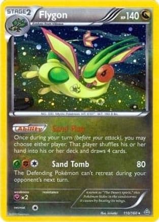 Flygon (Cosmos Holo) 110/160 - Blister Exclusives Holofoil