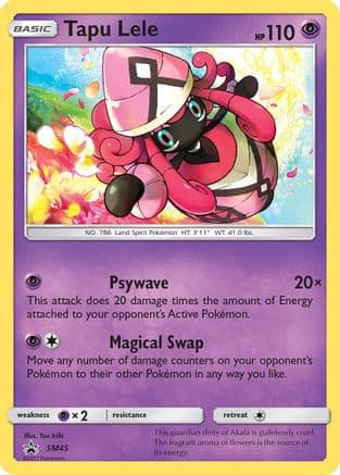 Tapu Lele - SM45  - Holofoil SM Promos - Promo