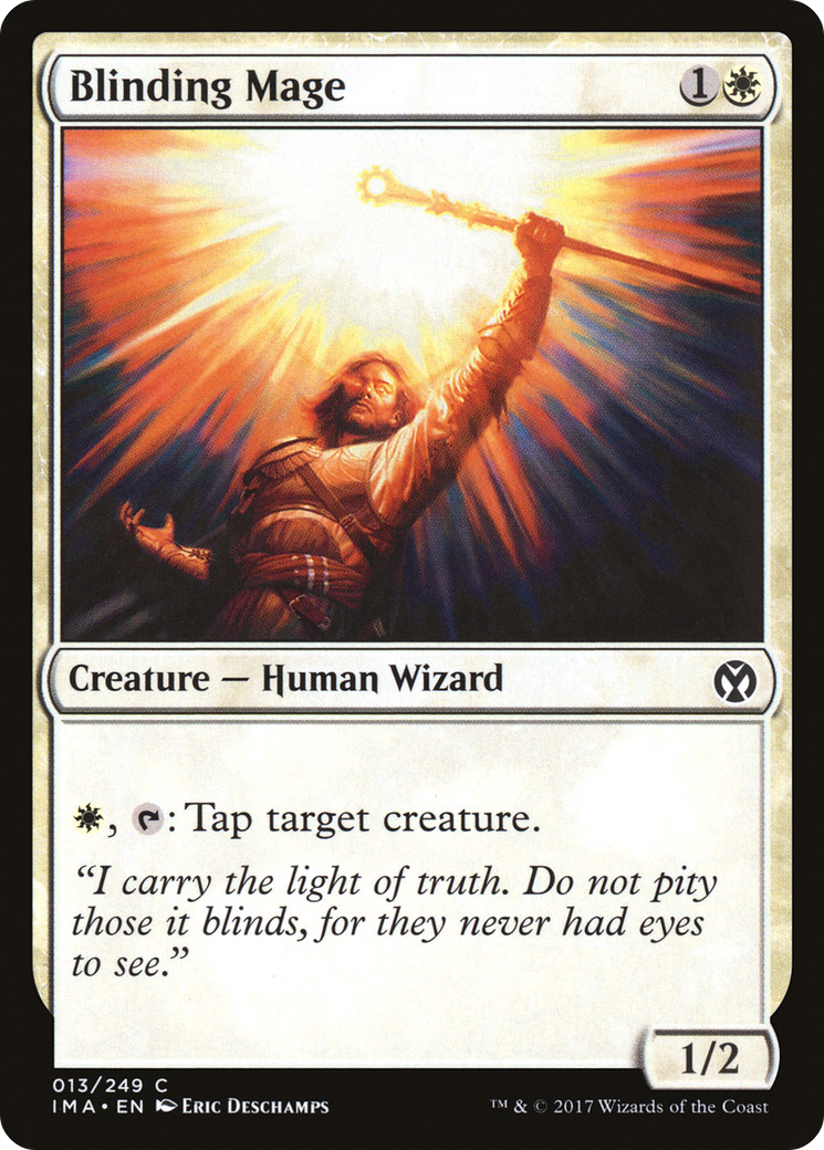 Blinding Mage [Iconic Masters] Foil
