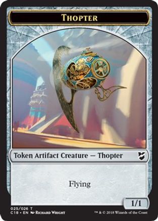 Thopter (025) // Servo Double-Sided Token |  (25 // 24) [Commander 2018]