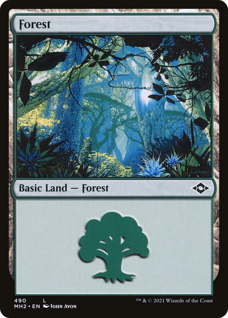 Forest (490) [Modern Horizons 2] Foil