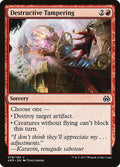 Destructive Tampering 78/184 (Aether Revolt) 