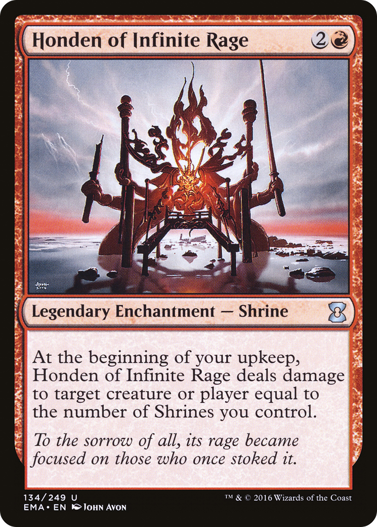 Honden of Infinite Rage [Eternal Masters] Foil
