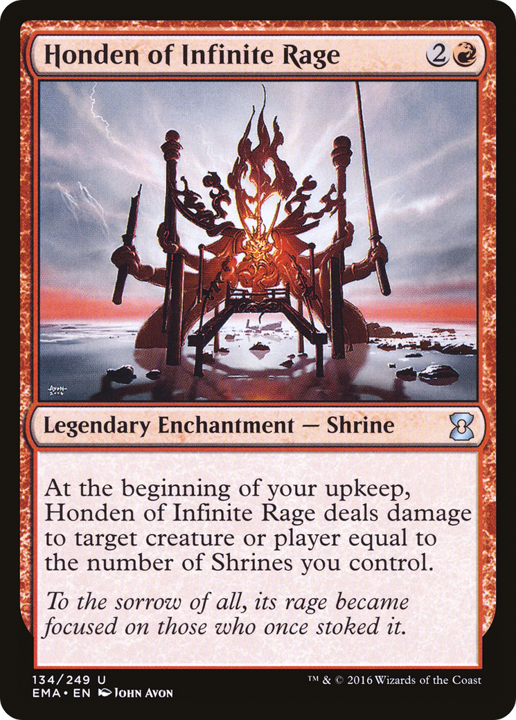 Honden of Infinite Rage [Eternal Masters] Foil