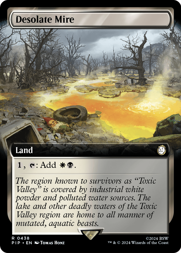 Desolate Mire (Extended Art) [Fallout] Foil