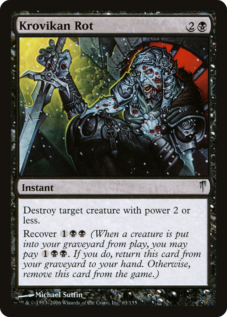 Krovikan Rot [Coldsnap] Foil