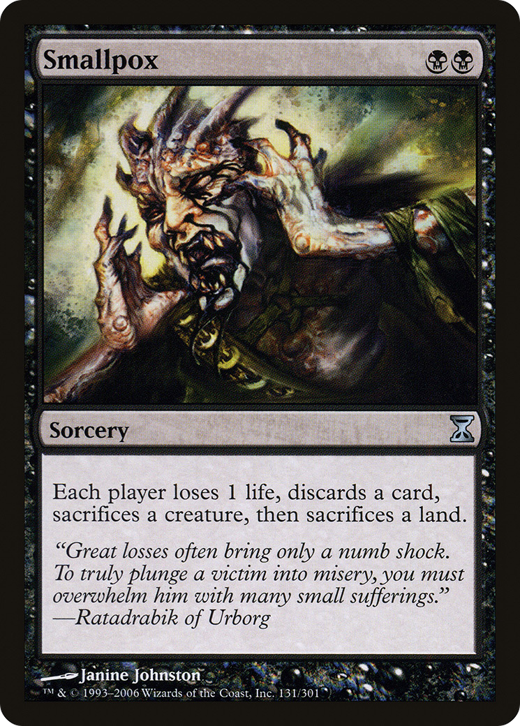 Smallpox [Time Spiral] Foil