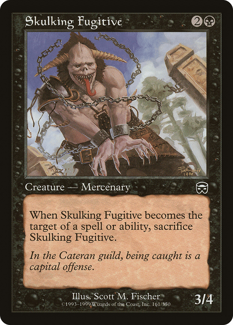Skulking Fugitive [Mercadian Masques] Foil