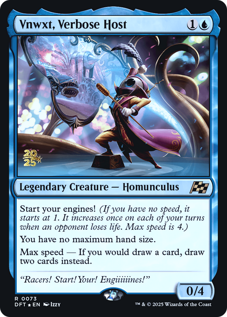 Vnwxt, Verbose Host (-073) [Prerelease Cards]  Foil