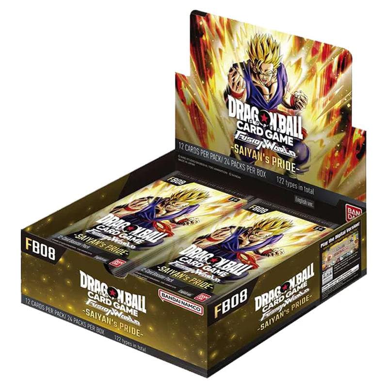 Dragon Ball Super TCG | Fusion World - Saiyan's Pride [FB08] | Booster Box