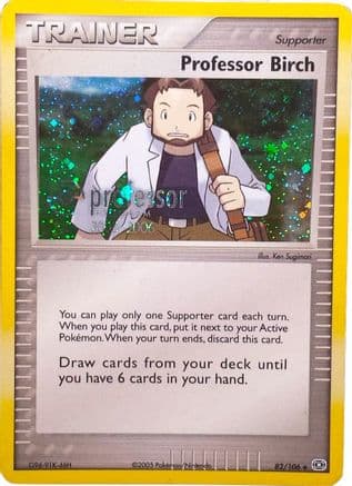 Professor Birch (2006) 82- Professor Program Promos Holofoil