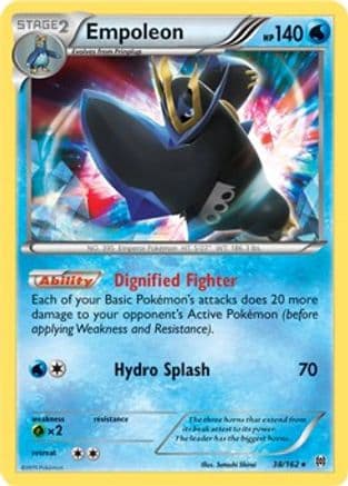 Empoleon (Battle Arena Deck Exclusive) 38/162 - Deck Exclusives
