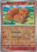 Vulpix 028/197 (SV03: Obsidian Flames)  - Reverse Holofoil
