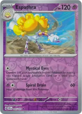Espathra 095/191 (SV08: Surging Sparks)  - Reverse Holofoil