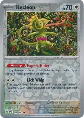 Kecleon 150/191 (SV08: Surging Sparks)  - Reverse Holofoil