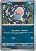 Inkay 033/064 (SV: Shrouded Fable)  - Reverse Holofoil