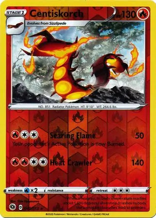 Centiskorch 10/73 (Champion's Path)  - Reverse Holofoil