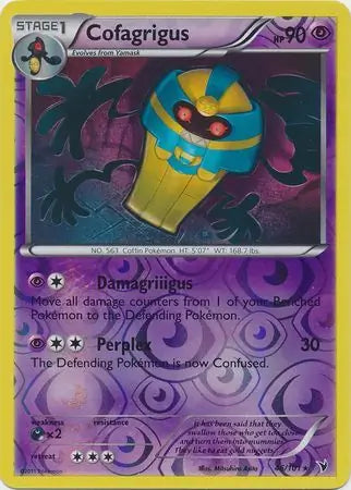Cofagrigus 46/101 (Noble Victories)  - Reverse Holofoil