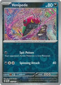 Venipede 115/167 (SV06: Twilight Masquerade)  - Reverse Holofoil