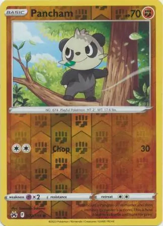 Pancham 072/159 (Crown Zenith)  - Reverse Holofoil