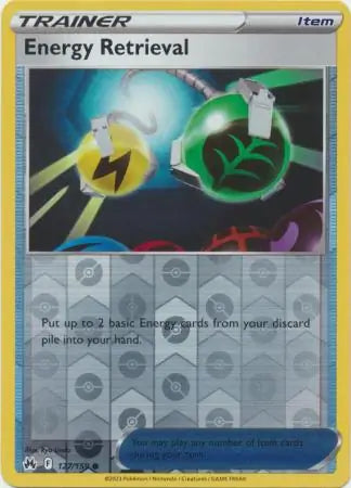 Energy Retrieval 127/159 (Crown Zenith)  - Reverse Holofoil