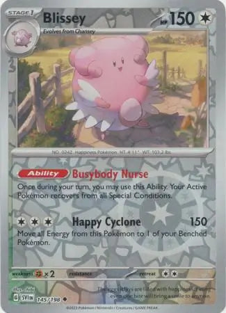 Blissey 145/198 (SV01: Scarlet & Violet Base Set)  - Reverse Holofoil