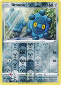 Bronzor 129/192 (SWSH02: Rebel Clash)  - Reverse Holofoil