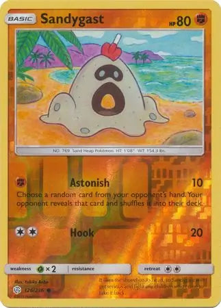 Sandygast 126/236 (SM - Cosmic Eclipse)  - Reverse Holofoil