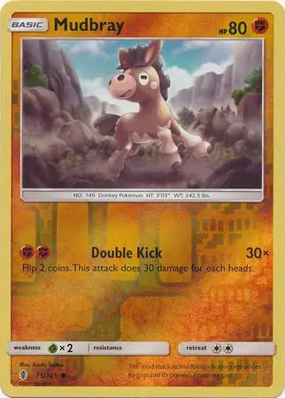 Mudbray 75/145 (SM - Guardians Rising)  - Reverse Holofoil