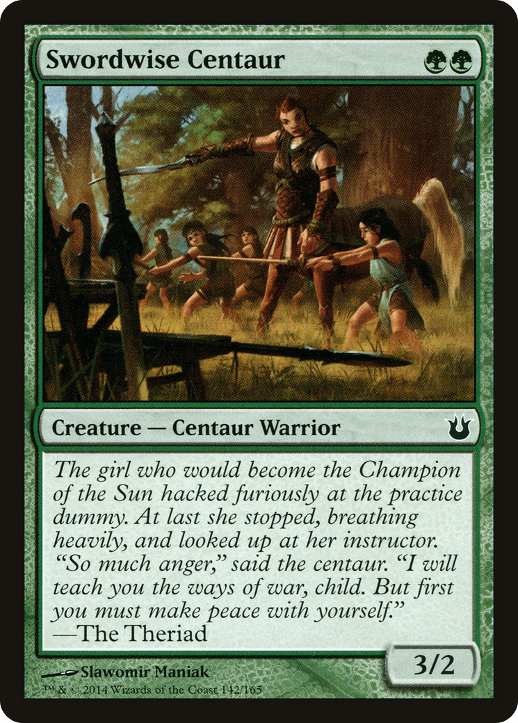 Swordwise Centaur [Born of the Gods] Foil