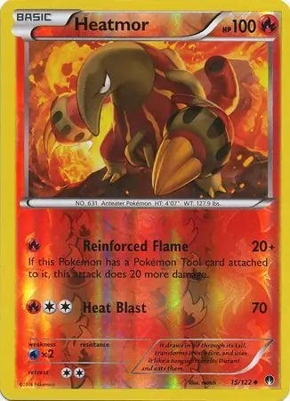 Heatmor 15/122 (XY - BREAKpoint)  - Reverse Holofoil