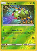 Spinarak 9/214 (SM - Lost Thunder)  - Reverse Holofoil