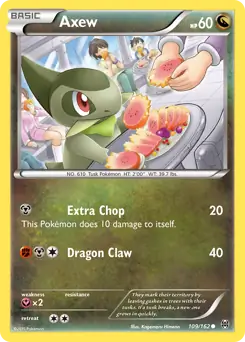 Axew 109/162 (XY - BREAKthrough) 
