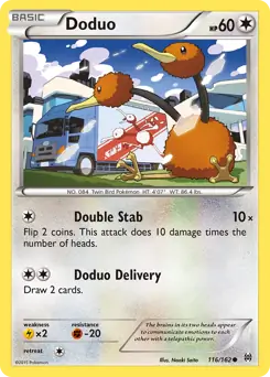 Doduo 116/162 (XY - BREAKthrough) 