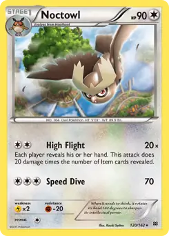 Noctowl 120/162 (XY - BREAKthrough) 