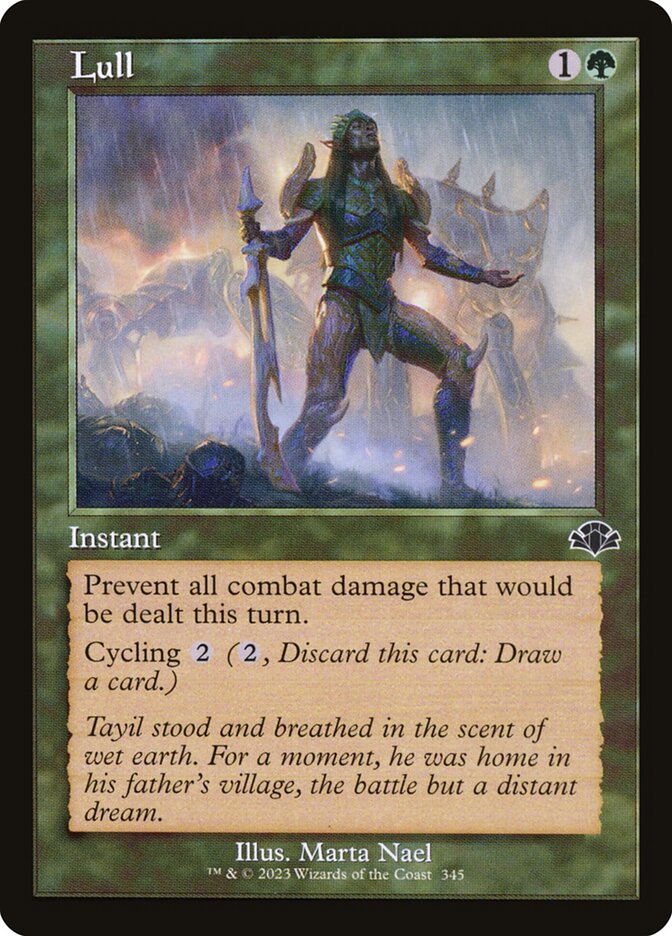 Lull 345/261 (Dominaria Remastered)  - Retro Foil