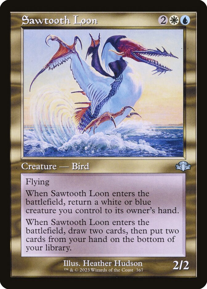 Sawtooth Loon 367/261 (Dominaria Remastered)  - Retro