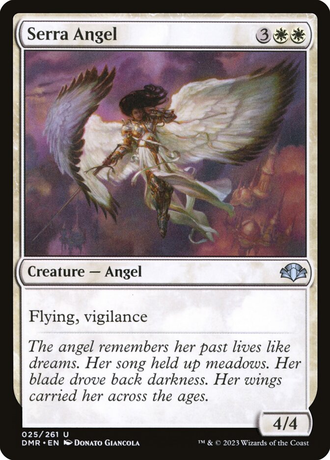 Serra Angel 25/261 (Dominaria Remastered) 