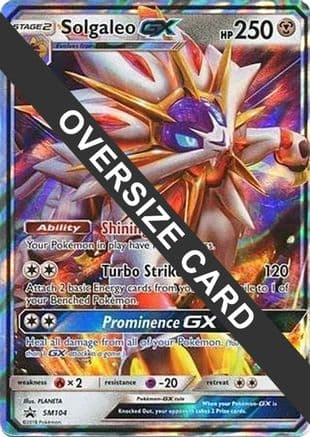 Solgaleo GX SM104 SM104- Jumbo Cards Holofoil