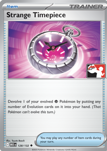 Strange Timepiece Series 8 128/132 (Prize Pack Series Cards) 