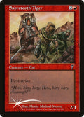 Sabretooth Tiger 215★/350 (7th Edition)  - Foil
