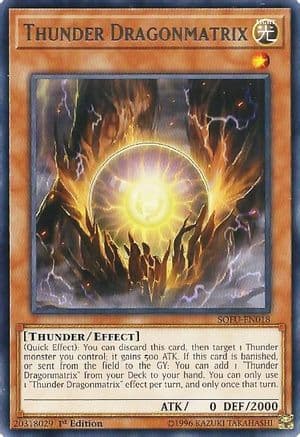 Thunder Dragonmatrix [SOFU-EN018] Rare