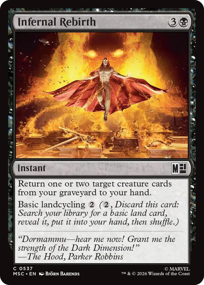 Infernal Rebirth 537 (Commander: Marvel Super Heroes) 