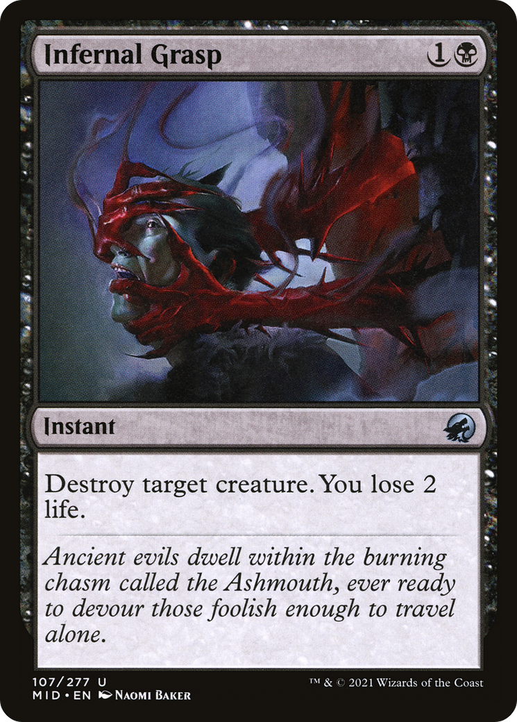 Infernal Grasp [Innistrad: Midnight Hunt] Foil