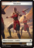 Soldier Clue Double Sided Token 4 // 17 (Marvel Super Heroes)  - Foil