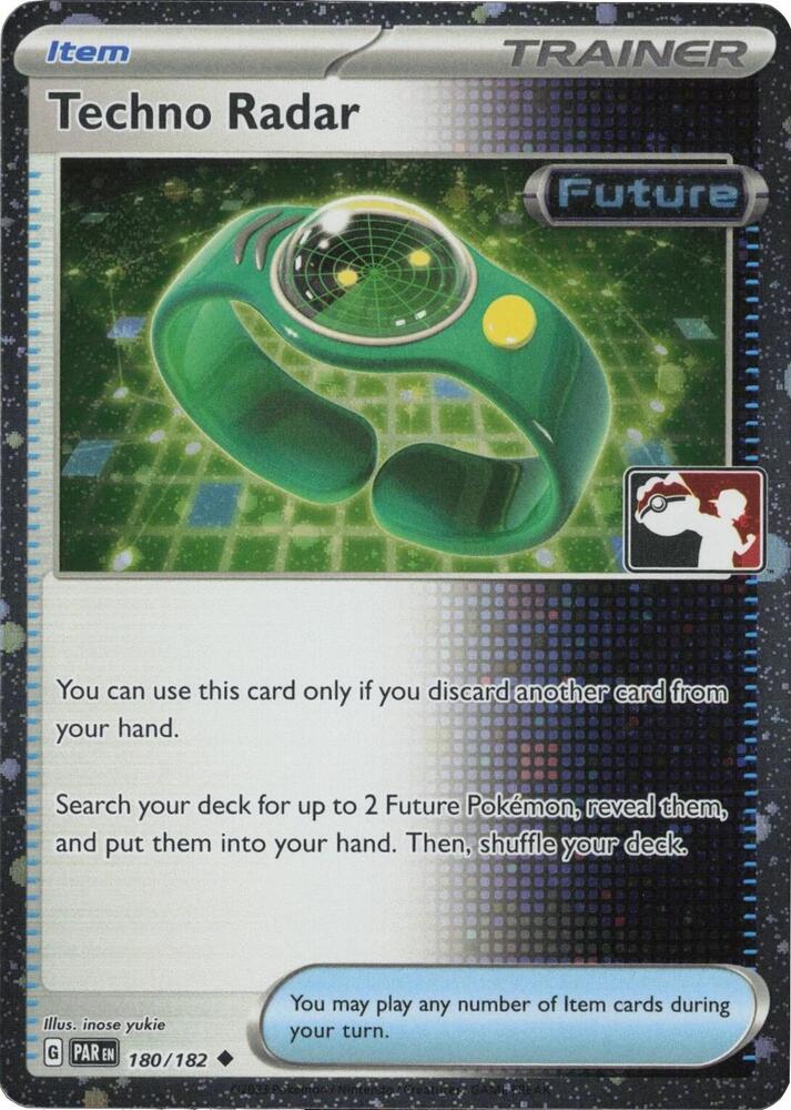 Techno Radar 180 182 Cosmos Holo 180/182 (Prize Pack Series Cards)  - Holofoil