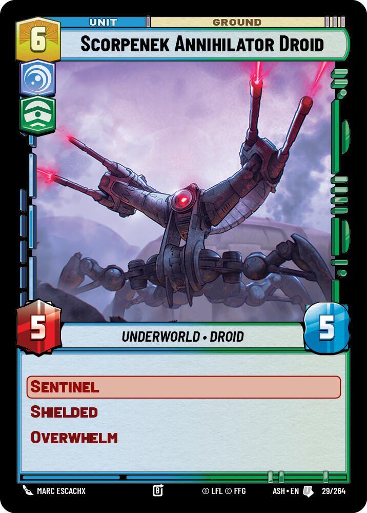 Scorpenek Annihilator Droid 29/264 (Ashes of the Empire) 